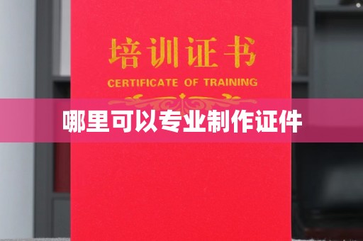 乌审旗哪里可以专业制作证件