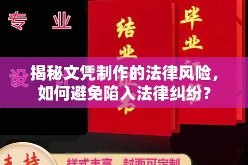 乌审旗揭秘文凭制作的法律风险，如何避免陷入法律纠纷？