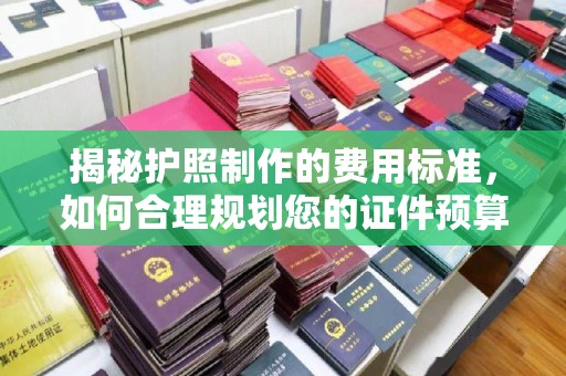乌审旗揭秘护照制作的费用标准，如何合理规划您的证件预算