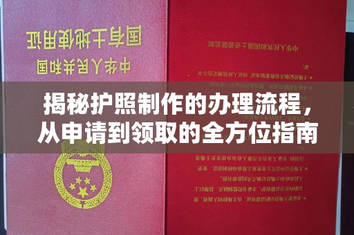 乌审旗揭秘护照制作的办理流程，从申请到领取的全方位指南