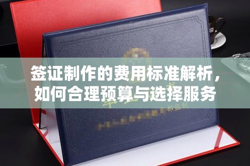 乌审旗签证制作的费用标准解析，如何合理预算与选择服务